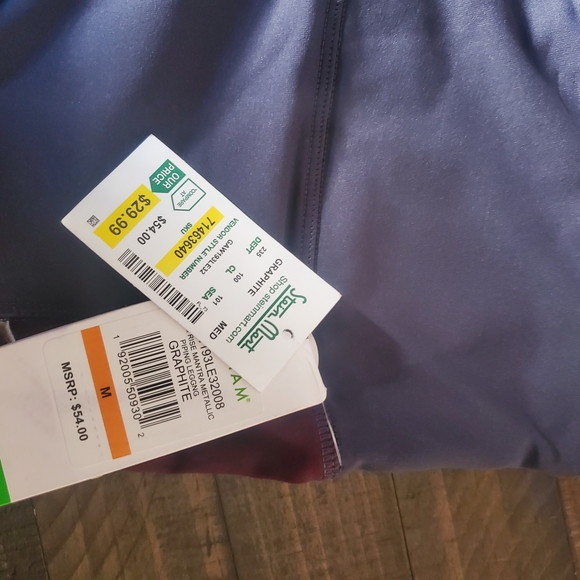 GAIAM Purple and Burgundy Leggings - Picture 3 of 3